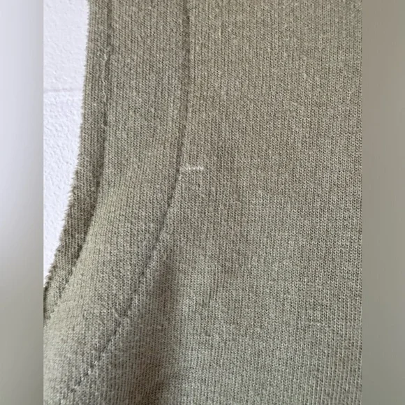 Women’s XL eyelet beach pool concert cottagecore Prairie fairy sweatshirt tank - Picture 2 of 6